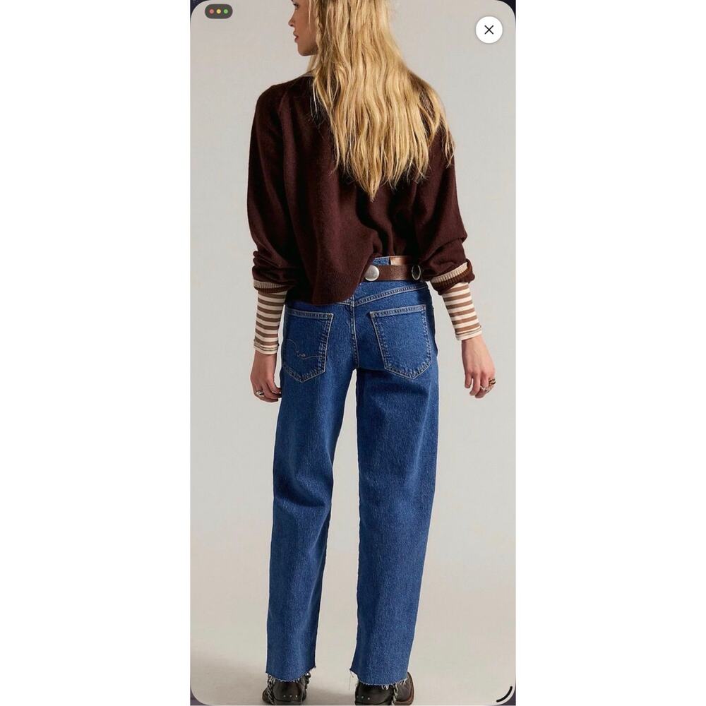 NWOT / Free People / Risk Taker Mid -Rise Jeans / Sz 26 - Picture 3 of 4